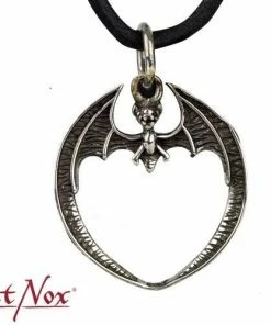 Accessories Et Nox Sterling Silver Bat Pendant