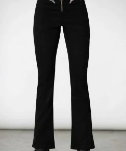 Killstar Krypteria Zip Bell Bottoms New Arrivals
