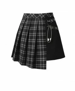 Dark In Love Leah Tartan Mini Skirt