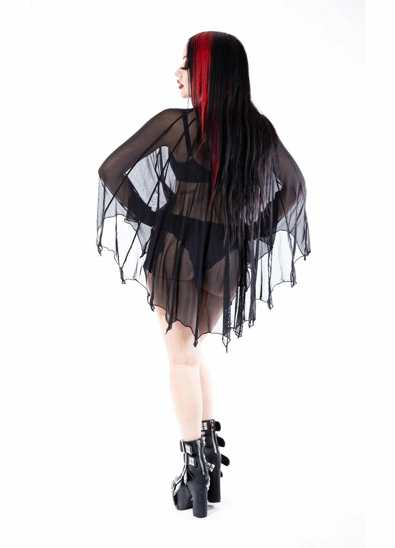 Necessary Evil Cybele Bat Wing Dress 8 Necessary Evil Cybele Bat Wing Dress
