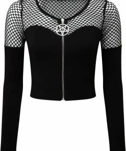 Ladies Killstar Dee Mony Long Sleeve Top