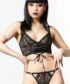 Ladies Killstar Lovella Lace Bralet