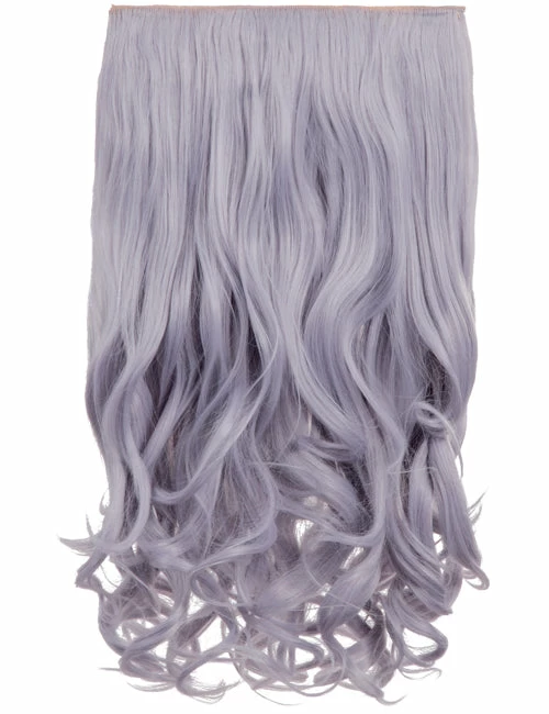 Gothic Attitude Lavender Grey Curly 20" Weft Hair Extensions New Arrivals 3 Gothic Attitude Lavender Grey Curly 20" Weft Hair Extensions New Arrivals