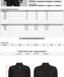 Ladies Punk Rave Sirius Slash Sweater