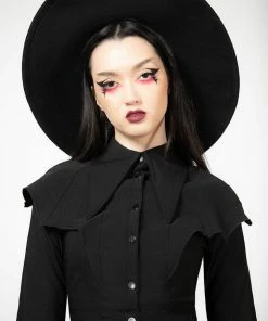 Killstar Magda Winged Shirt Ladies