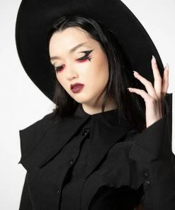 Killstar Magda Winged Shirt Ladies