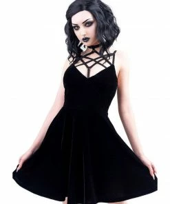 Ladies Killstar Magica Skater Dress