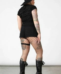 New Arrivals Killstar Malicia Lace-Up Top 8 New Arrivals Killstar Malicia Lace-Up Top