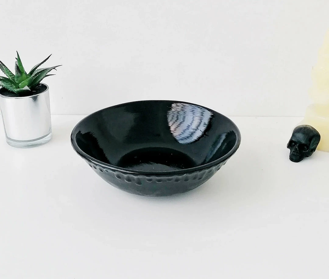 New Arrivals Weird & Wonderful Ceramics Matte Black Bat Pasta Bowl 4 New Arrivals Weird & Wonderful Ceramics Matte Black Bat Pasta Bowl