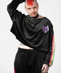 New Arrivals Killstar Mellow Velour Sweater 11 New Arrivals Killstar Mellow Velour Sweater