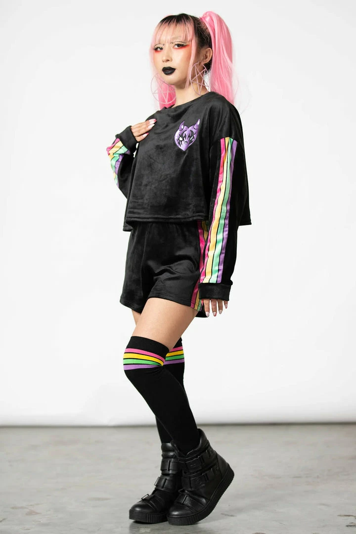 New Arrivals Killstar Mellow Velour Sweater 3 New Arrivals Killstar Mellow Velour Sweater