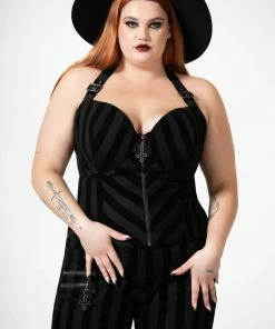 Ladies Killstar Merciless Halter Top