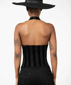 Ladies Killstar Merciless Halter Top