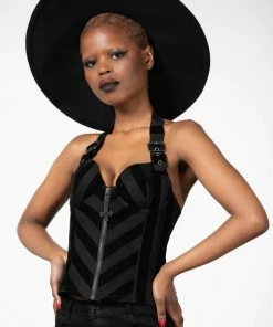 Ladies Killstar Merciless Halter Top