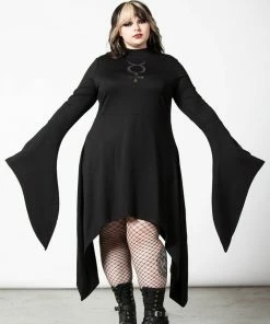 Killstar Mistress Mercury Long Sleeve Dress