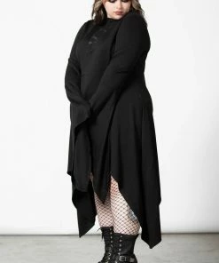 Killstar Mistress Mercury Long Sleeve Dress