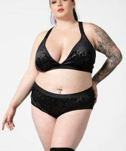 Plus Sizes Killstar Moody Panty