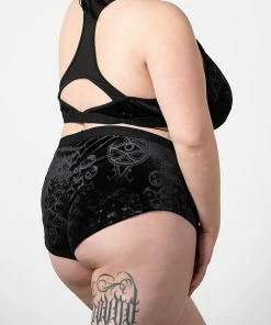 Plus Sizes Killstar Moody Panty