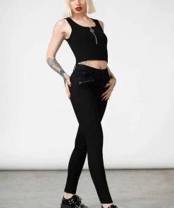 New Arrivals Killstar Mortem Rib Top