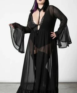 Killstar Mother Spirits Hooded Cloak Plus Sizes