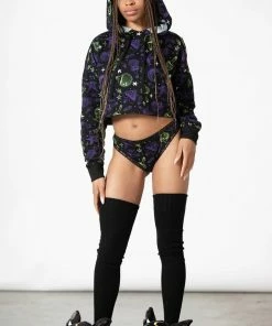 Killstar Magic Chill Cropped Hoodie