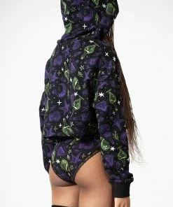 Killstar Magic Chill Cropped Hoodie