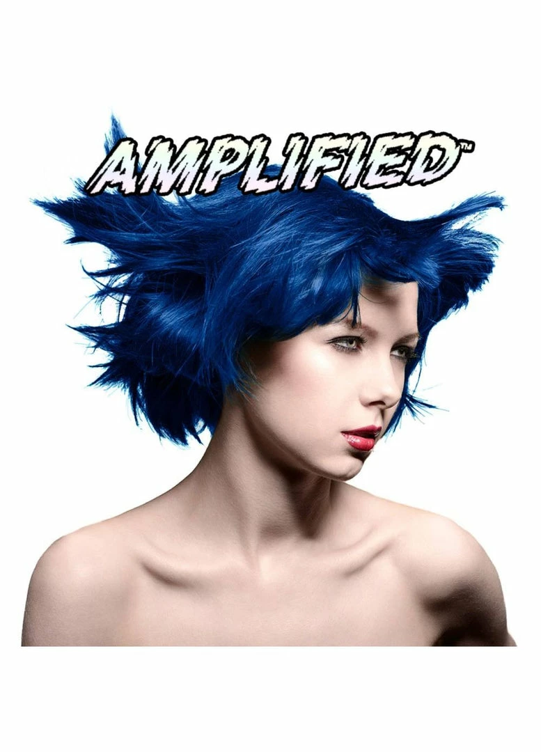 Amplified Manic Panic Semi Permanent Hair Colour EU Formula - After Midnight Blue 4 Amplified Manic Panic Semi Permanent Hair Colour EU Formula - After Midnight Blue