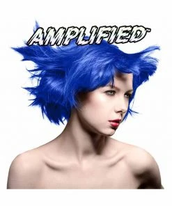 Amplified Manic Panic Semi Permanent Hair Colour EU Formula - Rockabilly Blue Hair Dye