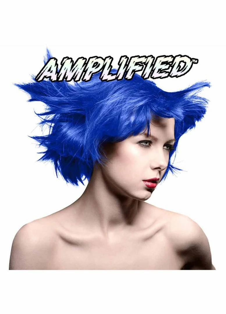 Amplified Manic Panic Semi Permanent Hair Colour EU Formula - Rockabilly Blue Hair Dye 4 Amplified Manic Panic Semi Permanent Hair Colour EU Formula - Rockabilly Blue Hair Dye