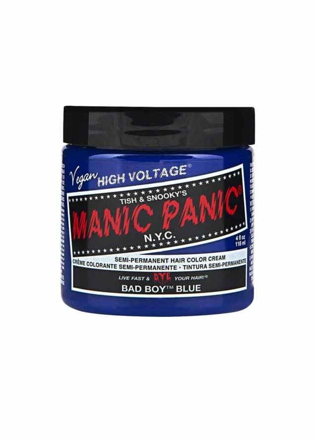 Hair Dye Manic Panic Classic Cream Hair Colour - Bad Boy Blue 5 Hair Dye Manic Panic Classic Cream Hair Colour - Bad Boy Blue