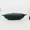 New Arrivals Weird & Wonderful Ceramics Matte Black Bat Oval Service Platter With Lid