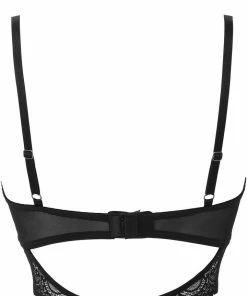 Killstar Mercy Lace Bra Black