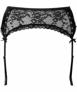 Killstar Mercy Lace Garter Belt Black 19 Killstar Mercy Lace Garter Belt Black