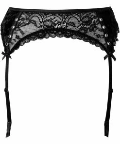 Killstar Mercy Lace Garter Belt Black 18 Killstar Mercy Lace Garter Belt Black