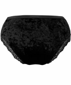 Plus Sizes Killstar Mercy Lace Panty Black