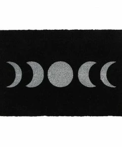 Homeware Gothic Gifts Moon Phase Doormat
