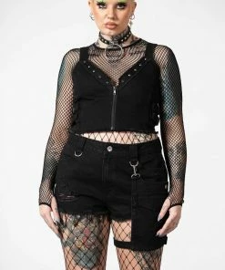 Killstar Mysteries Zip Top New Arrivals