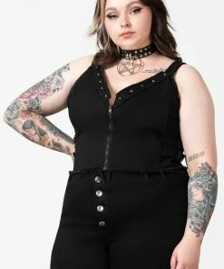 Killstar Mysteries Zip Top New Arrivals