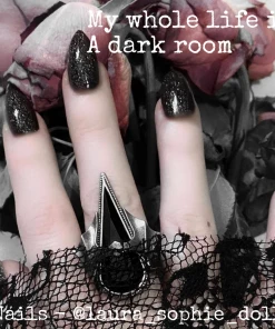 Radioactive Unicorn My Whole Life Is A Dark Room Nail Polish