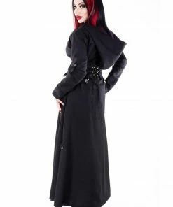Necessary Evil Purple Lined Selene Coat