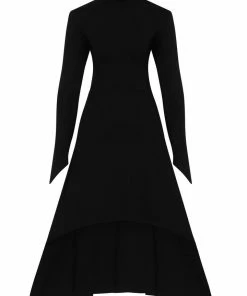 Ladies Necessary Evil Minerva High Low Gothic Dress