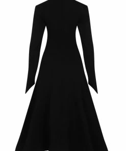 Ladies Necessary Evil Minerva High Low Gothic Dress