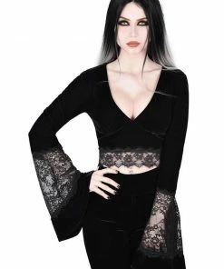 Ladies Killstar Naomi Long Sleeve Top