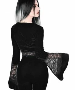 Ladies Killstar Naomi Long Sleeve Top