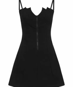 Necessary Evil Hella Mini Skater Dress Ladies