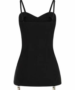 Ladies Necessary Evil Iris Mini Suspender Dress