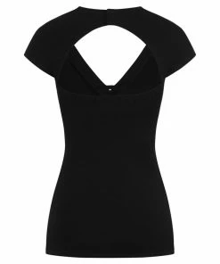 Ladies Necessary Evil Luna Cap Sleeve Top