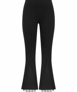 Necessary Evil Bats Wing Flared Trousers