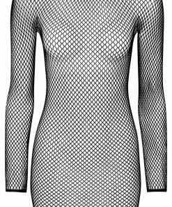 Killstar Nicole Fishnet Dress Ladies