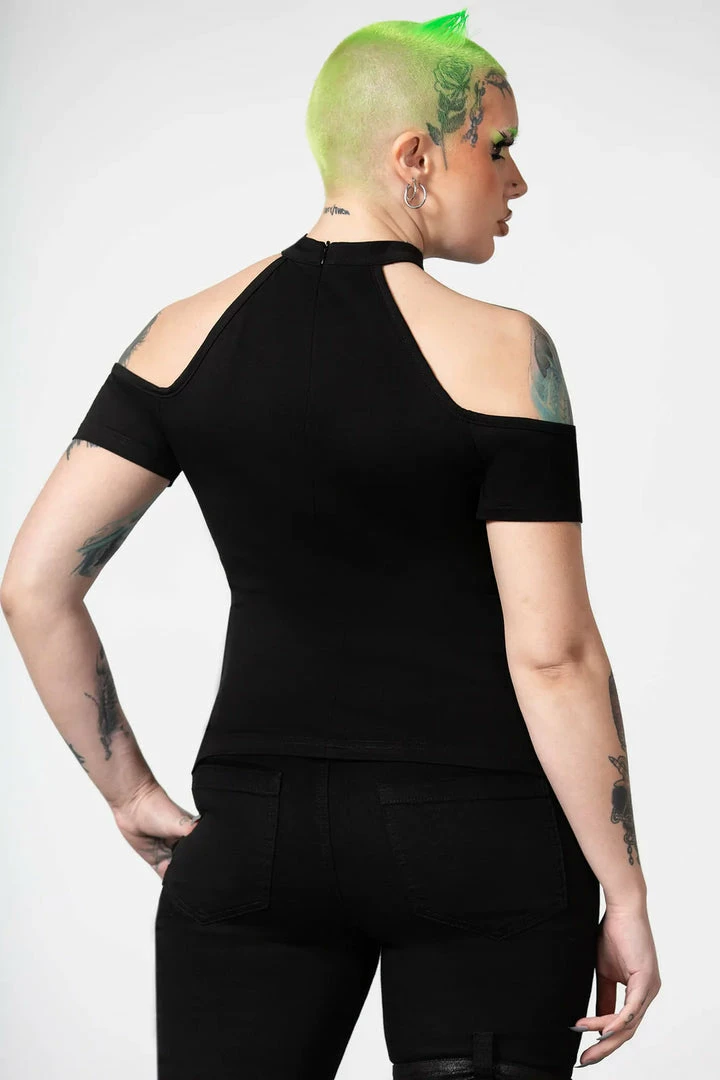 Killstar No Secrets Cap Sleeve Top 7 Killstar No Secrets Cap Sleeve Top